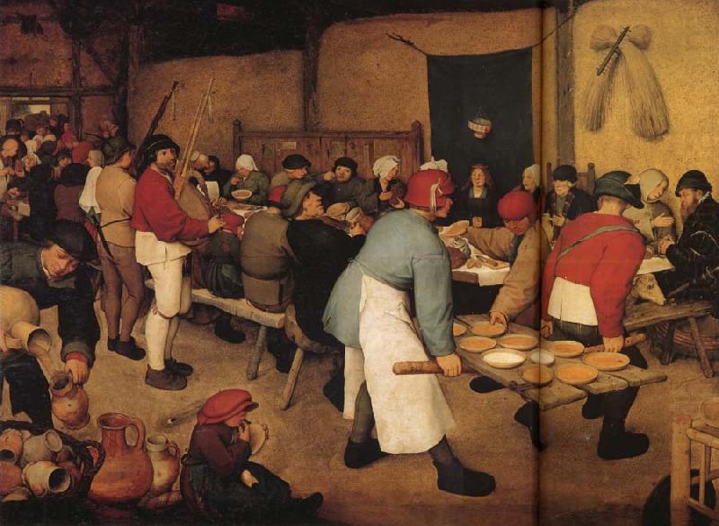 Peasant Wedding Feast, BRUEGEL, Pieter the Elder